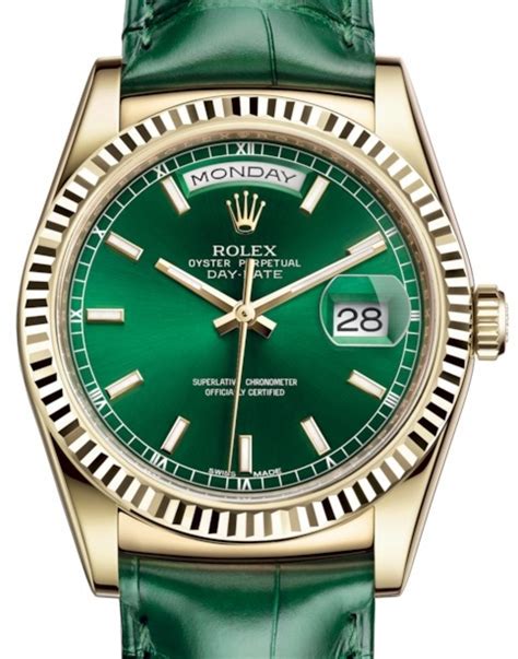 rolex day-date 4833 green watches best|rolex day date reviews.